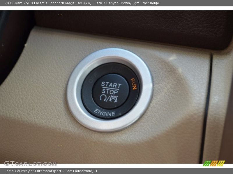 Controls of 2013 2500 Laramie Longhorn Mega Cab 4x4