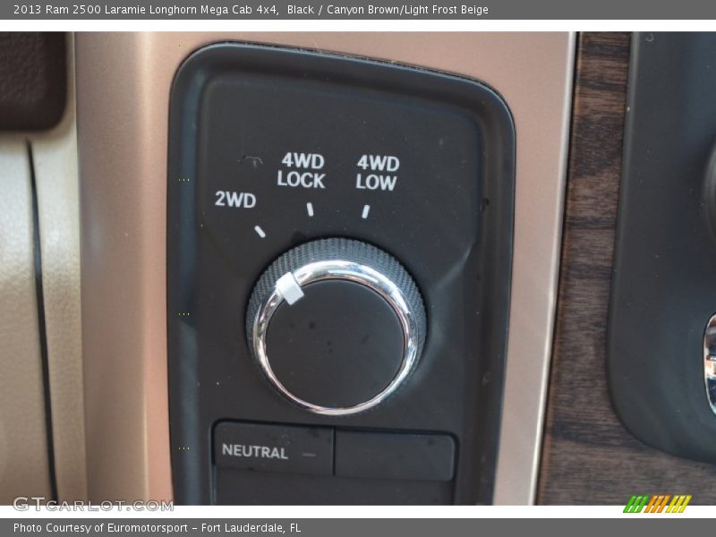 Controls of 2013 2500 Laramie Longhorn Mega Cab 4x4