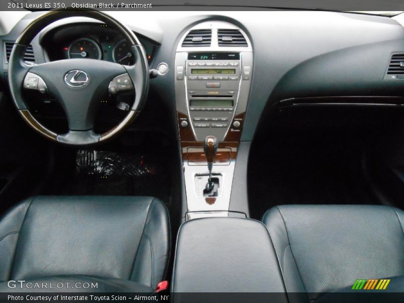 Obsidian Black / Parchment 2011 Lexus ES 350