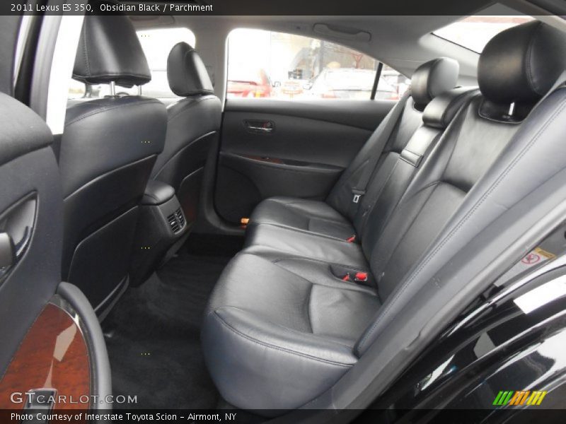 Obsidian Black / Parchment 2011 Lexus ES 350