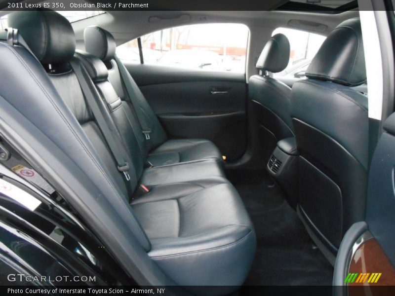 Obsidian Black / Parchment 2011 Lexus ES 350