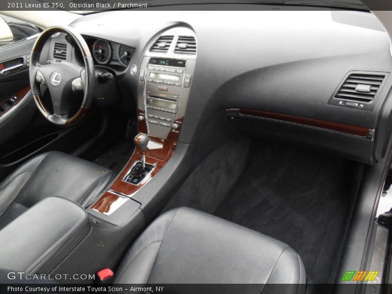 Obsidian Black / Parchment 2011 Lexus ES 350