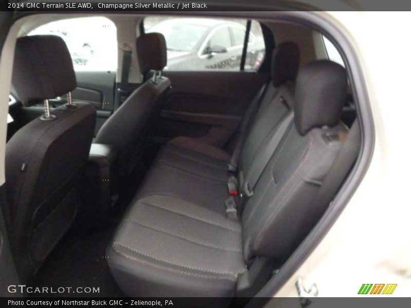 Champagne Silver Metallic / Jet Black 2014 GMC Terrain SLE AWD