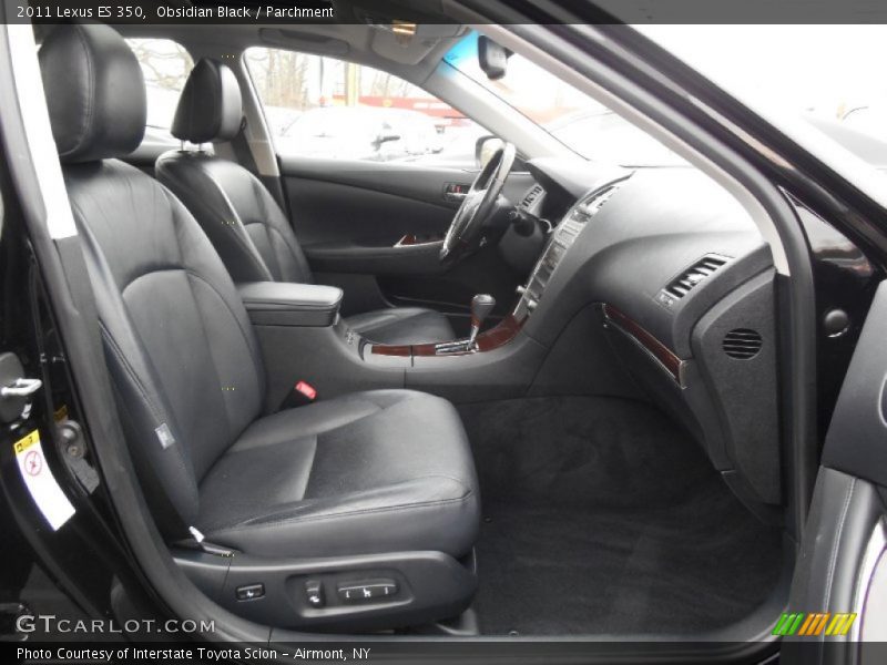 Obsidian Black / Parchment 2011 Lexus ES 350