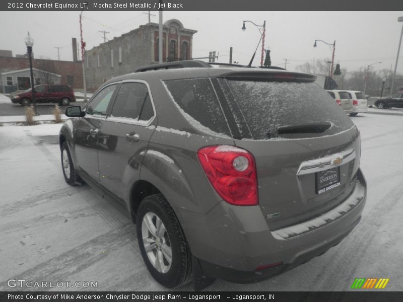 Mocha Steel Metallic / Jet Black 2012 Chevrolet Equinox LT