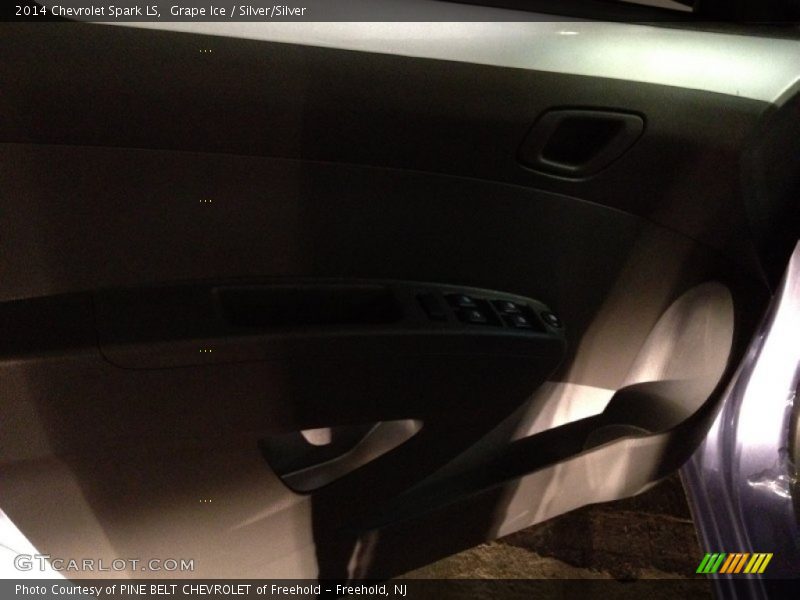 Grape Ice / Silver/Silver 2014 Chevrolet Spark LS