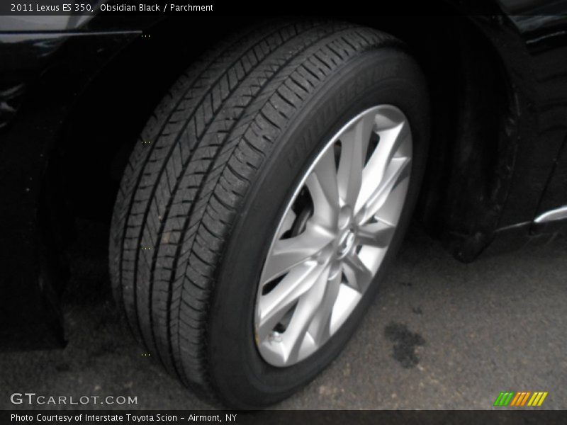 Obsidian Black / Parchment 2011 Lexus ES 350