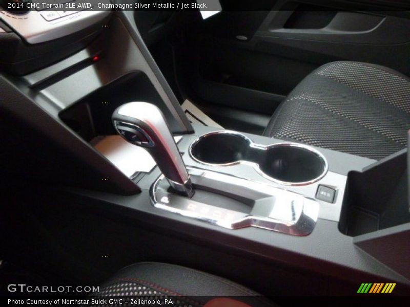 Champagne Silver Metallic / Jet Black 2014 GMC Terrain SLE AWD