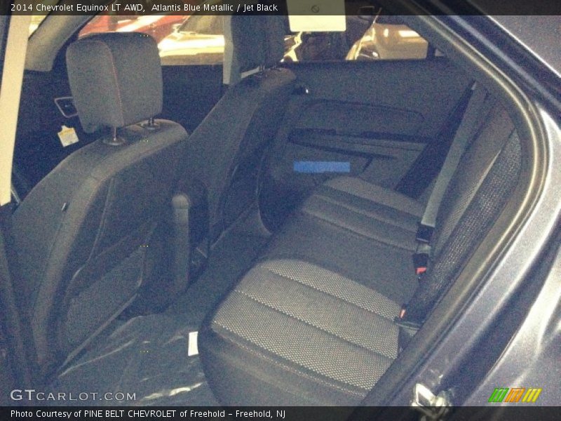 Atlantis Blue Metallic / Jet Black 2014 Chevrolet Equinox LT AWD