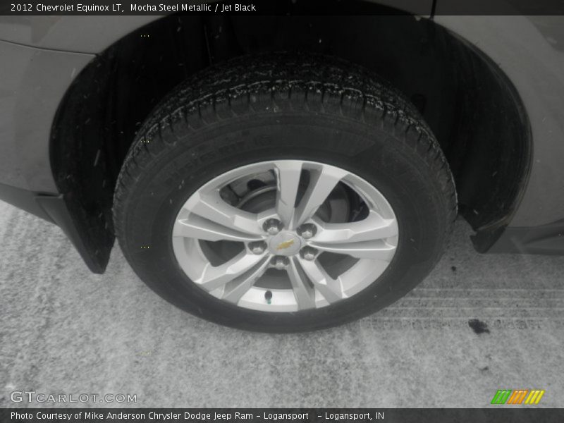 Mocha Steel Metallic / Jet Black 2012 Chevrolet Equinox LT