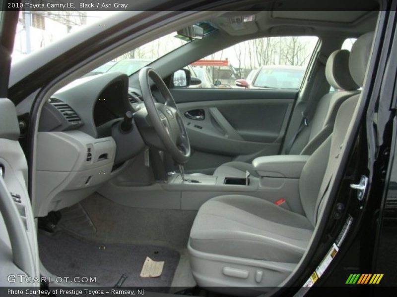Black / Ash Gray 2010 Toyota Camry LE