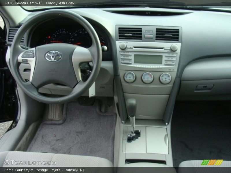 Black / Ash Gray 2010 Toyota Camry LE