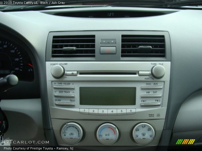 Black / Ash Gray 2010 Toyota Camry LE