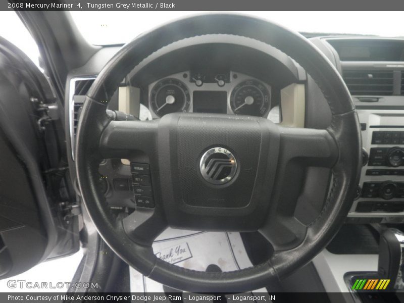 Tungsten Grey Metallic / Black 2008 Mercury Mariner I4