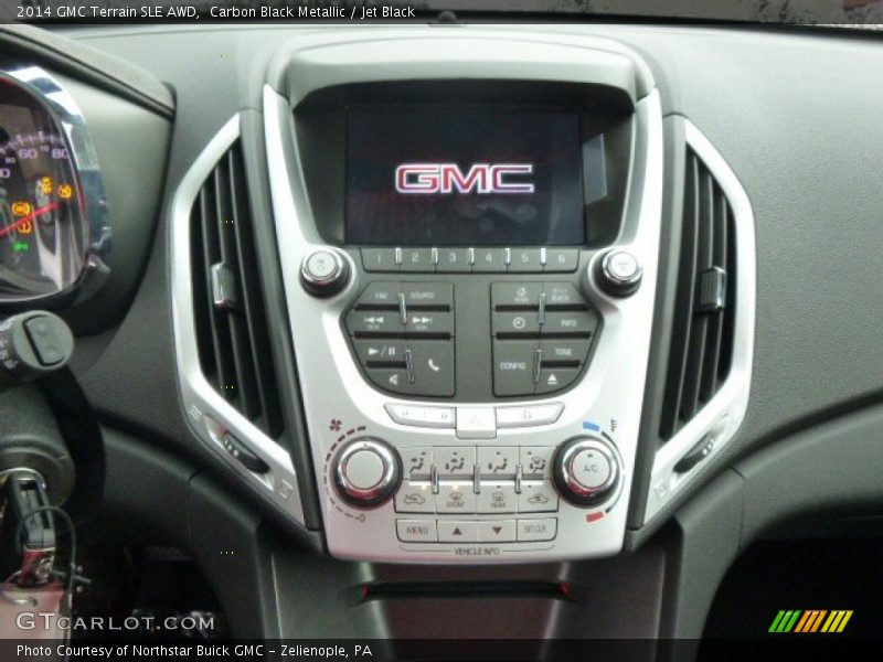 Carbon Black Metallic / Jet Black 2014 GMC Terrain SLE AWD