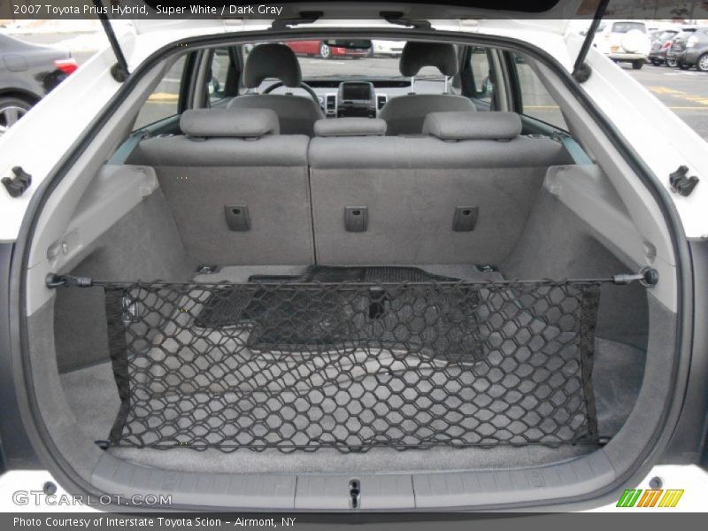 Super White / Dark Gray 2007 Toyota Prius Hybrid