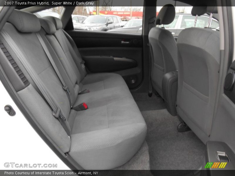 Super White / Dark Gray 2007 Toyota Prius Hybrid