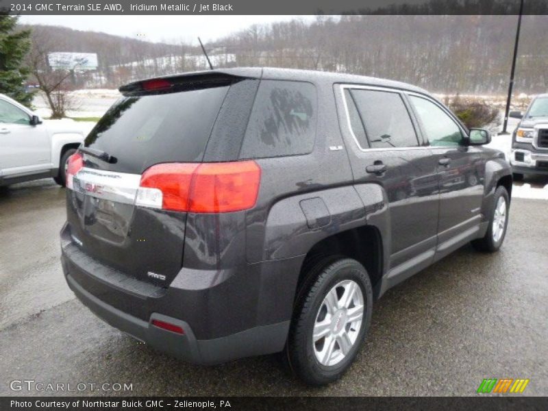 Iridium Metallic / Jet Black 2014 GMC Terrain SLE AWD