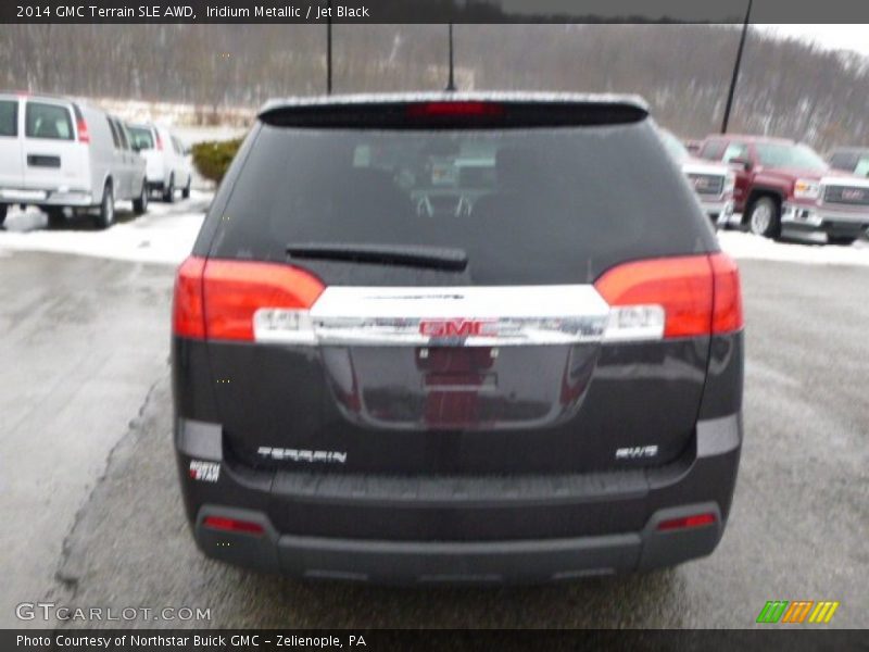 Iridium Metallic / Jet Black 2014 GMC Terrain SLE AWD