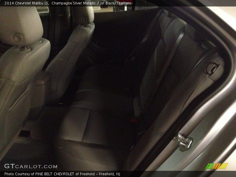 Champagne Silver Metallic / Jet Black/Titanium 2014 Chevrolet Malibu LS