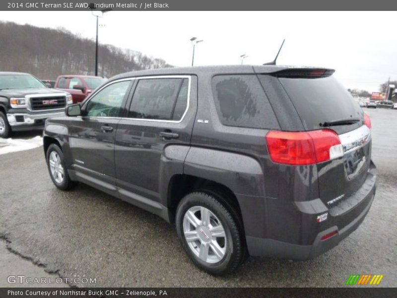 Iridium Metallic / Jet Black 2014 GMC Terrain SLE AWD