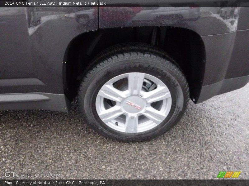 Iridium Metallic / Jet Black 2014 GMC Terrain SLE AWD