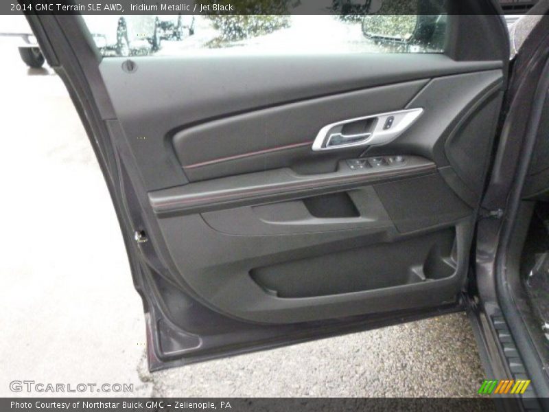 Iridium Metallic / Jet Black 2014 GMC Terrain SLE AWD