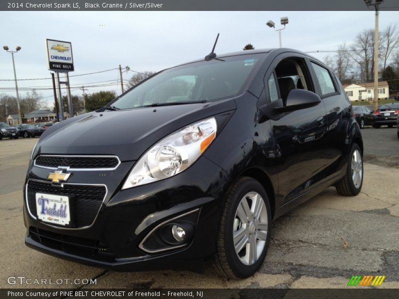 Black Granite / Silver/Silver 2014 Chevrolet Spark LS