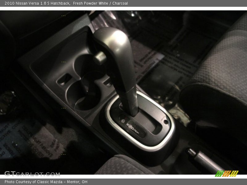 Fresh Powder White / Charcoal 2010 Nissan Versa 1.8 S Hatchback