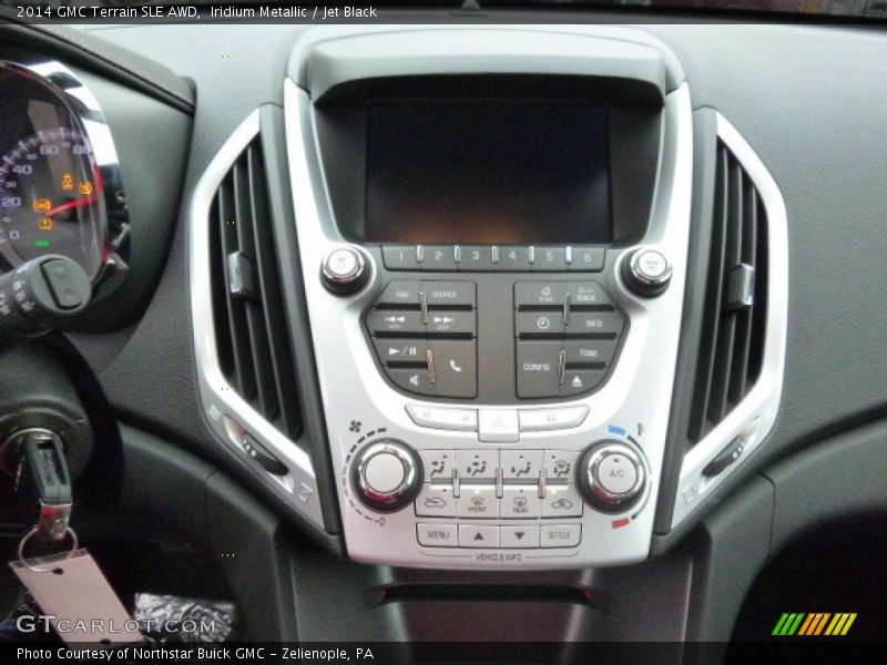 Iridium Metallic / Jet Black 2014 GMC Terrain SLE AWD