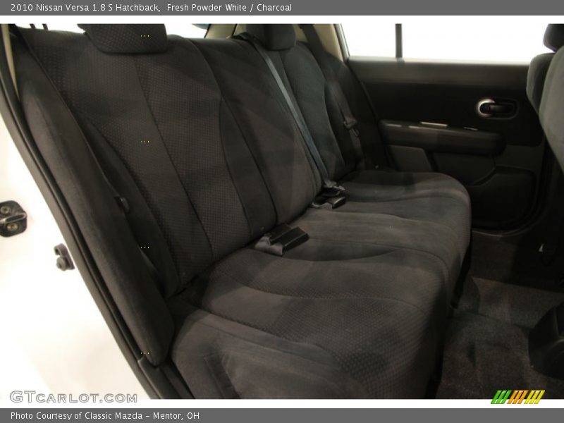 Fresh Powder White / Charcoal 2010 Nissan Versa 1.8 S Hatchback