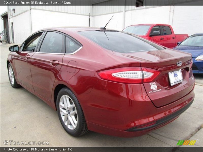 Sunset / Dune 2014 Ford Fusion SE EcoBoost