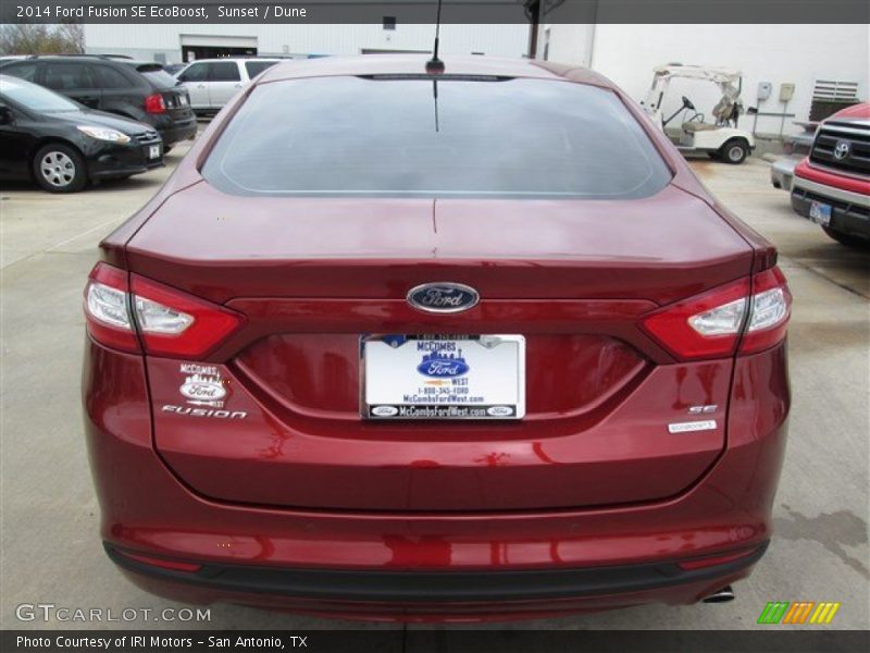 Sunset / Dune 2014 Ford Fusion SE EcoBoost