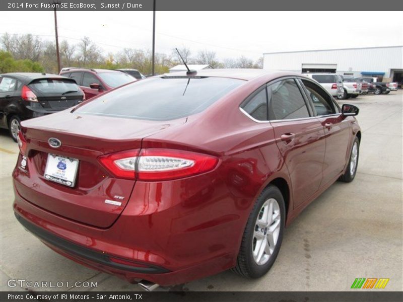 Sunset / Dune 2014 Ford Fusion SE EcoBoost
