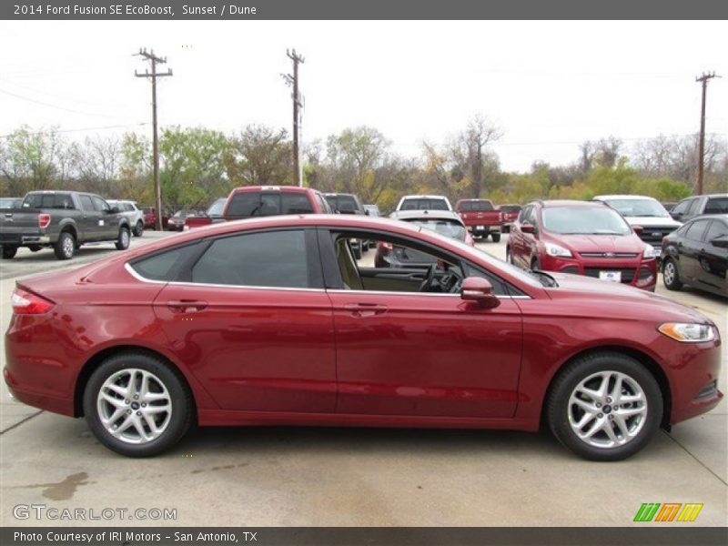 Sunset / Dune 2014 Ford Fusion SE EcoBoost