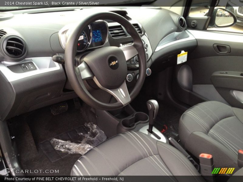 Black Granite / Silver/Silver 2014 Chevrolet Spark LS