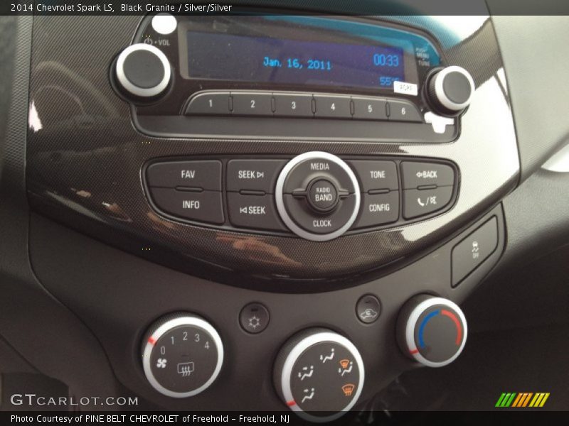 Black Granite / Silver/Silver 2014 Chevrolet Spark LS