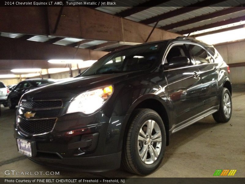 Tungsten Metallic / Jet Black 2014 Chevrolet Equinox LT AWD