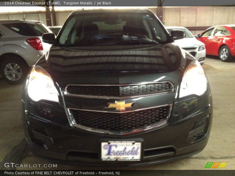Tungsten Metallic / Jet Black 2014 Chevrolet Equinox LT AWD