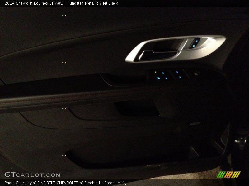 Tungsten Metallic / Jet Black 2014 Chevrolet Equinox LT AWD