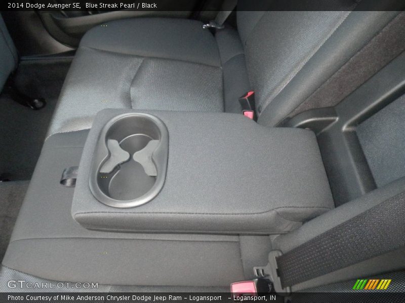 Blue Streak Pearl / Black 2014 Dodge Avenger SE