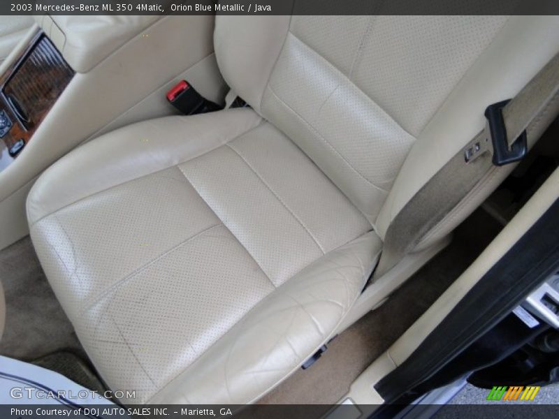 Orion Blue Metallic / Java 2003 Mercedes-Benz ML 350 4Matic