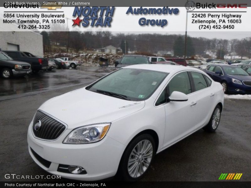 Summit White / Cashmere 2014 Buick Verano