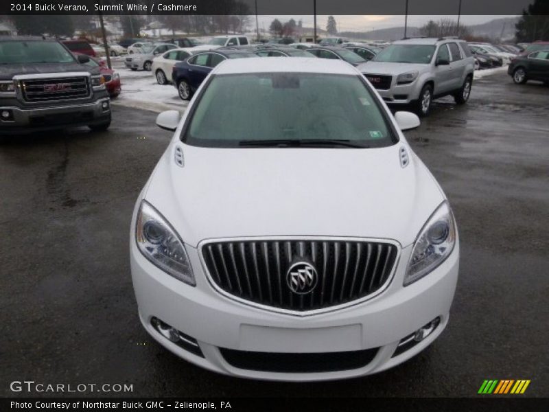 Summit White / Cashmere 2014 Buick Verano