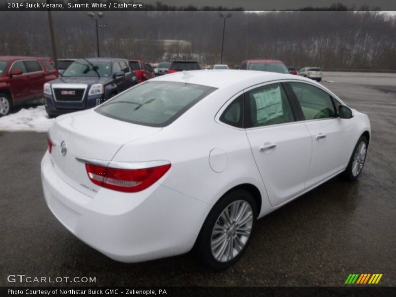 Summit White / Cashmere 2014 Buick Verano