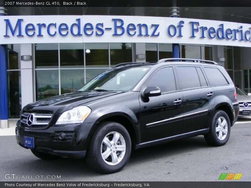 Black / Black 2007 Mercedes-Benz GL 450