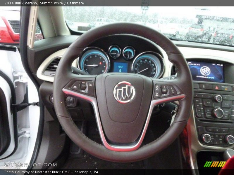 Summit White / Cashmere 2014 Buick Verano