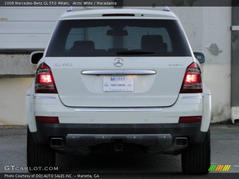 Arctic White / Macadamia 2008 Mercedes-Benz GL 550 4Matic