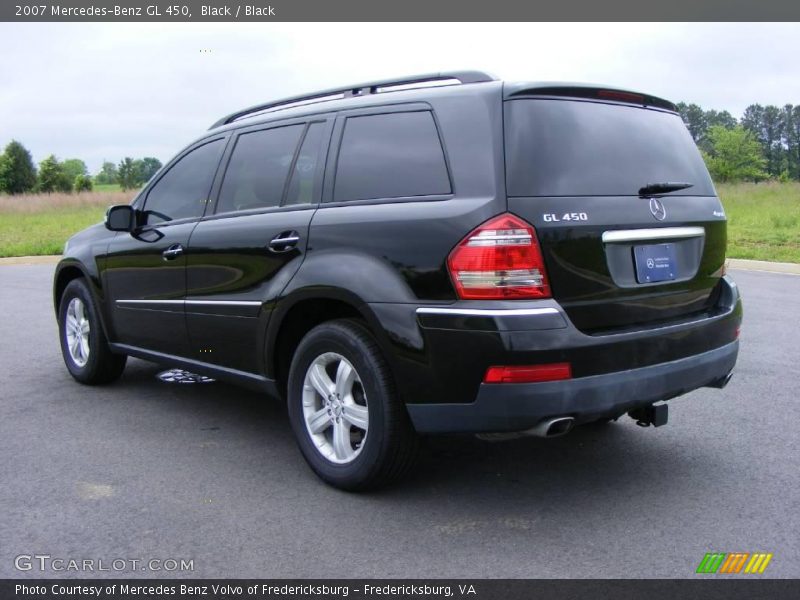 Black / Black 2007 Mercedes-Benz GL 450