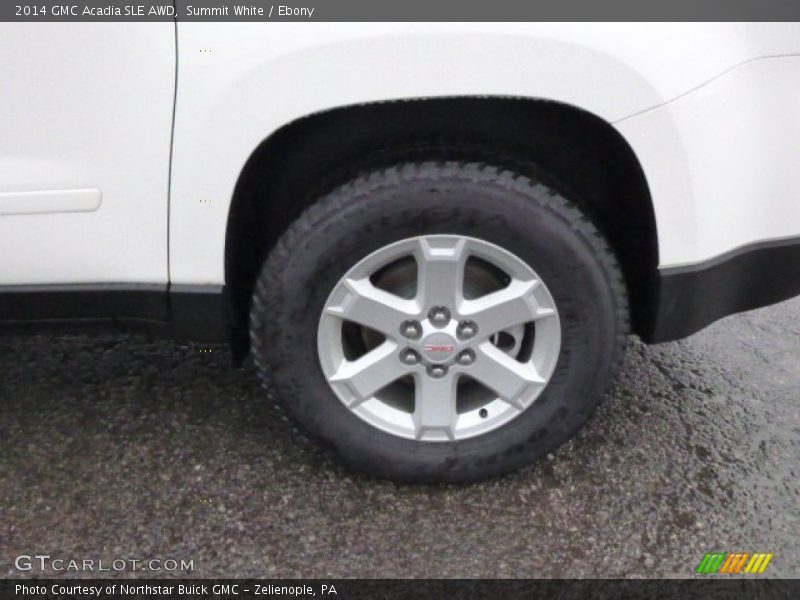 Summit White / Ebony 2014 GMC Acadia SLE AWD